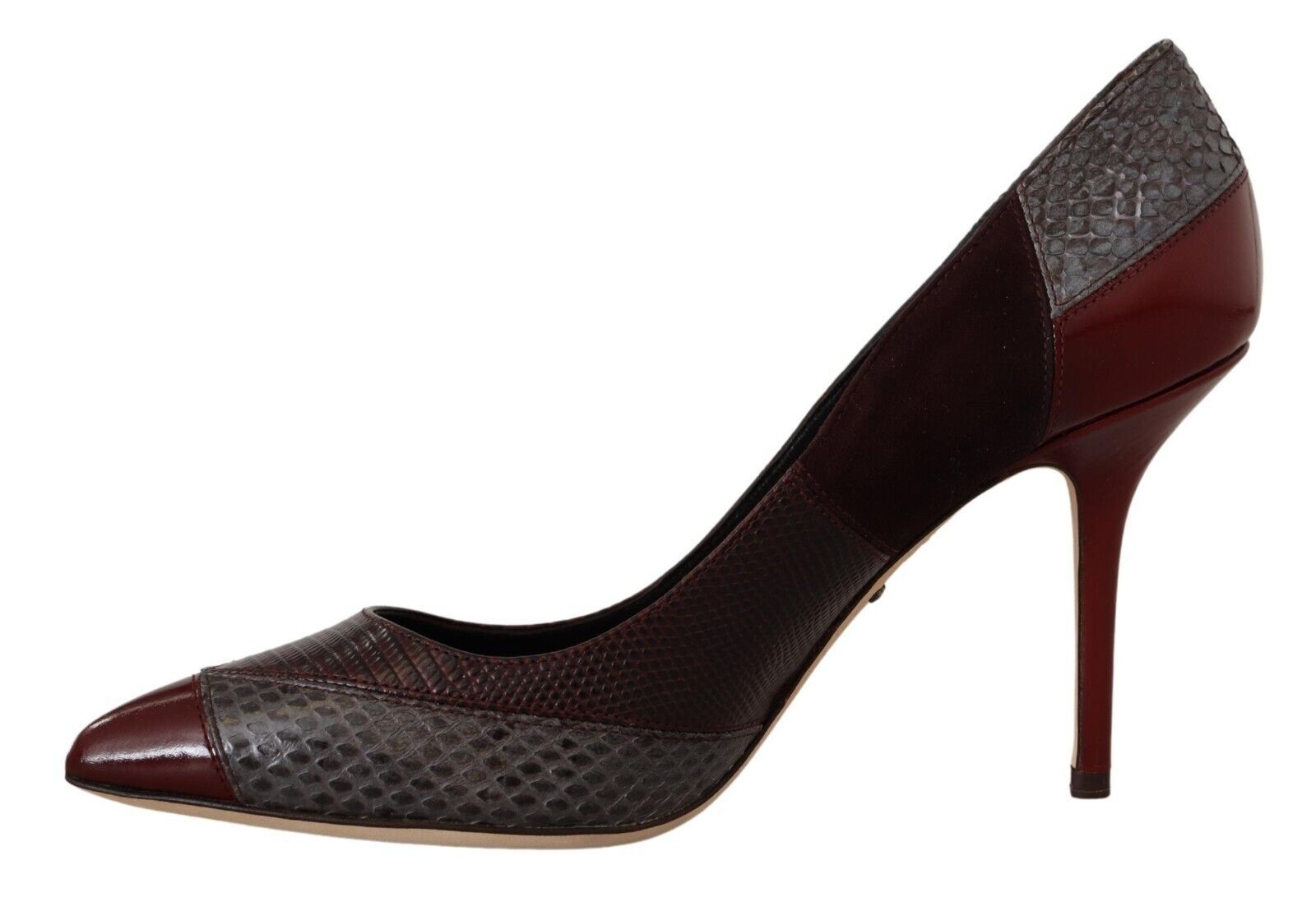 Multicolor Exotic Leather Heels Pumps Shoes - ventzia