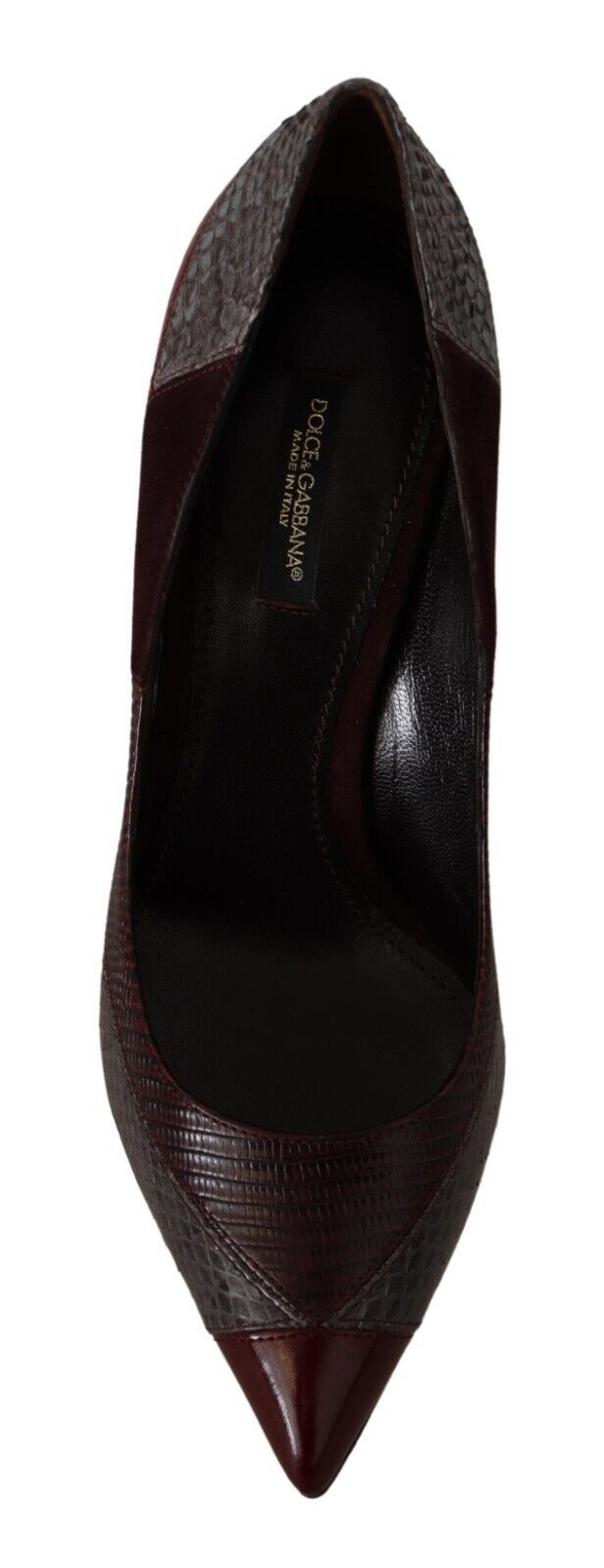 Multicolor Exotic Leather Heels Pumps Shoes - ventzia