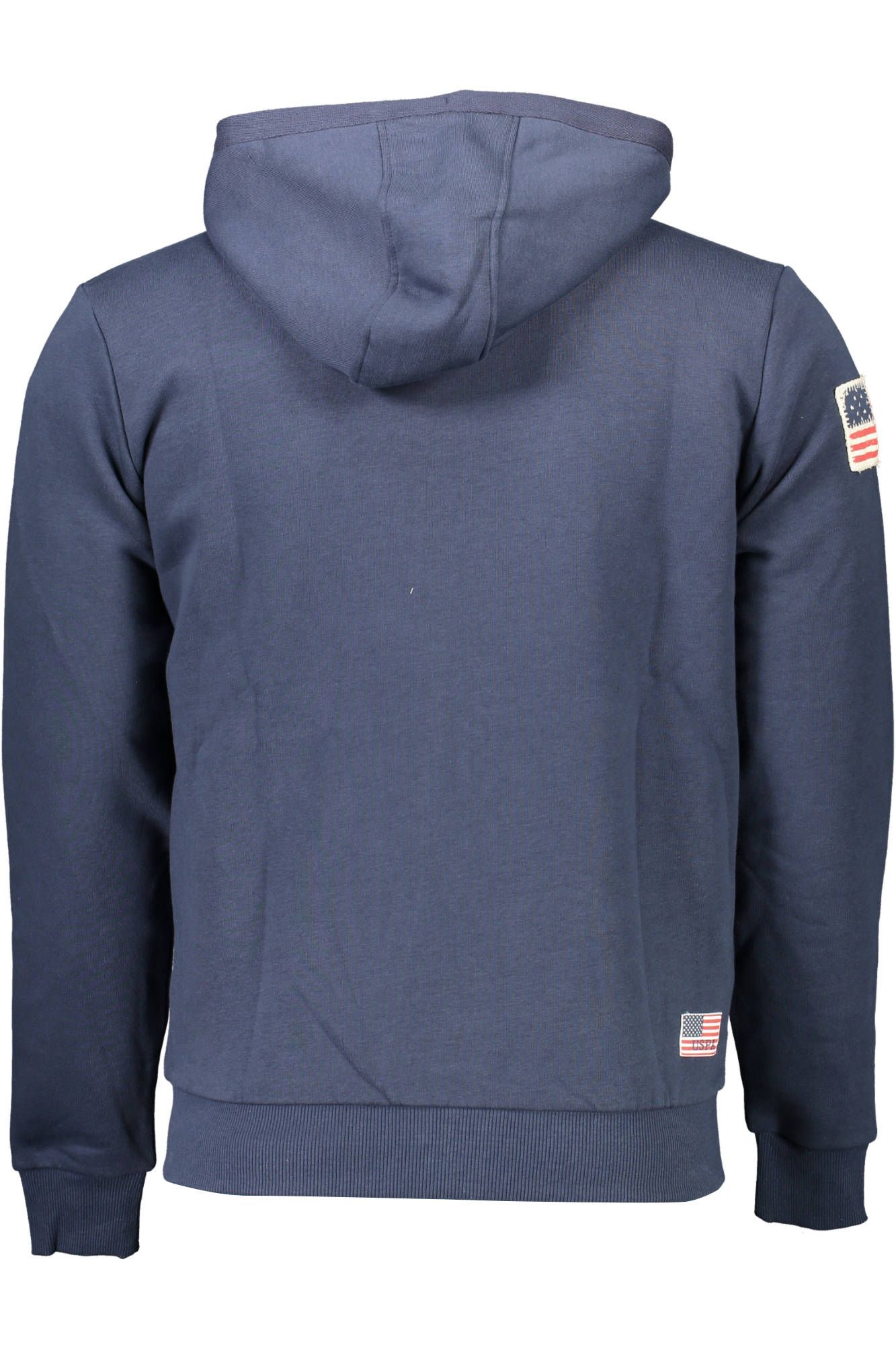 Blue Cotton Men Sweatshirt - ventzia
