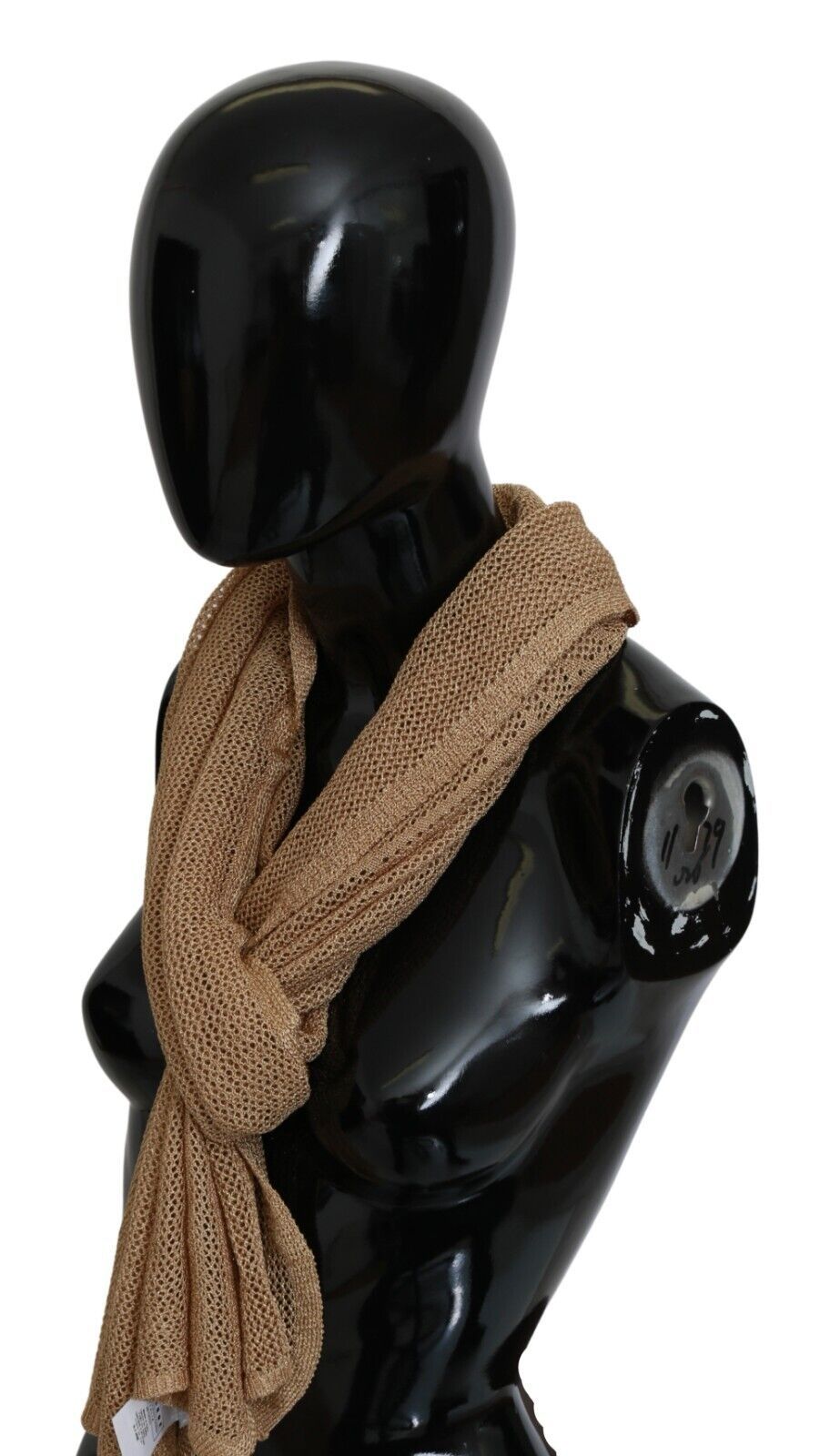 Brown Neck Wrap Winter Shawl Foulard Scarf - ventzia