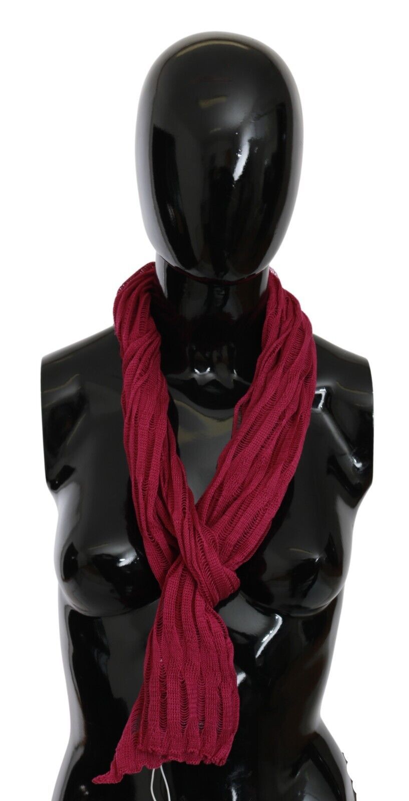 Bordeaux Neck Wrap Shawl Foulard Scarf - ventzia