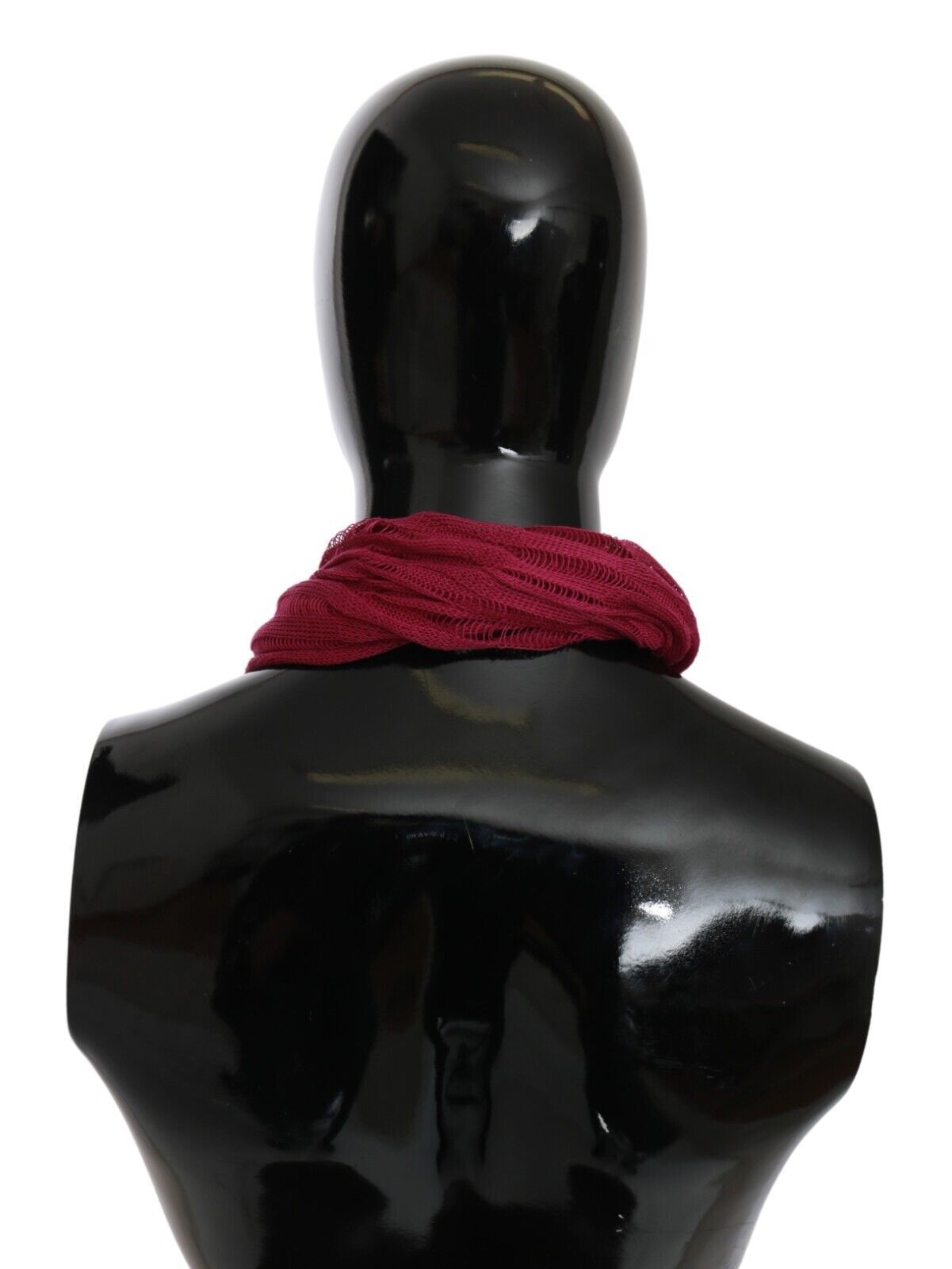 Bordeaux Neck Wrap Shawl Foulard Scarf - ventzia