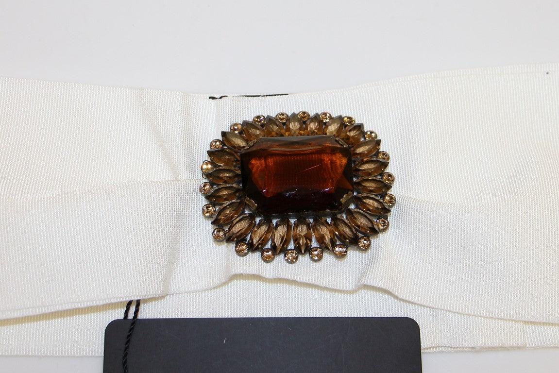 Embellished Snap Button Waist Belt - ventzia