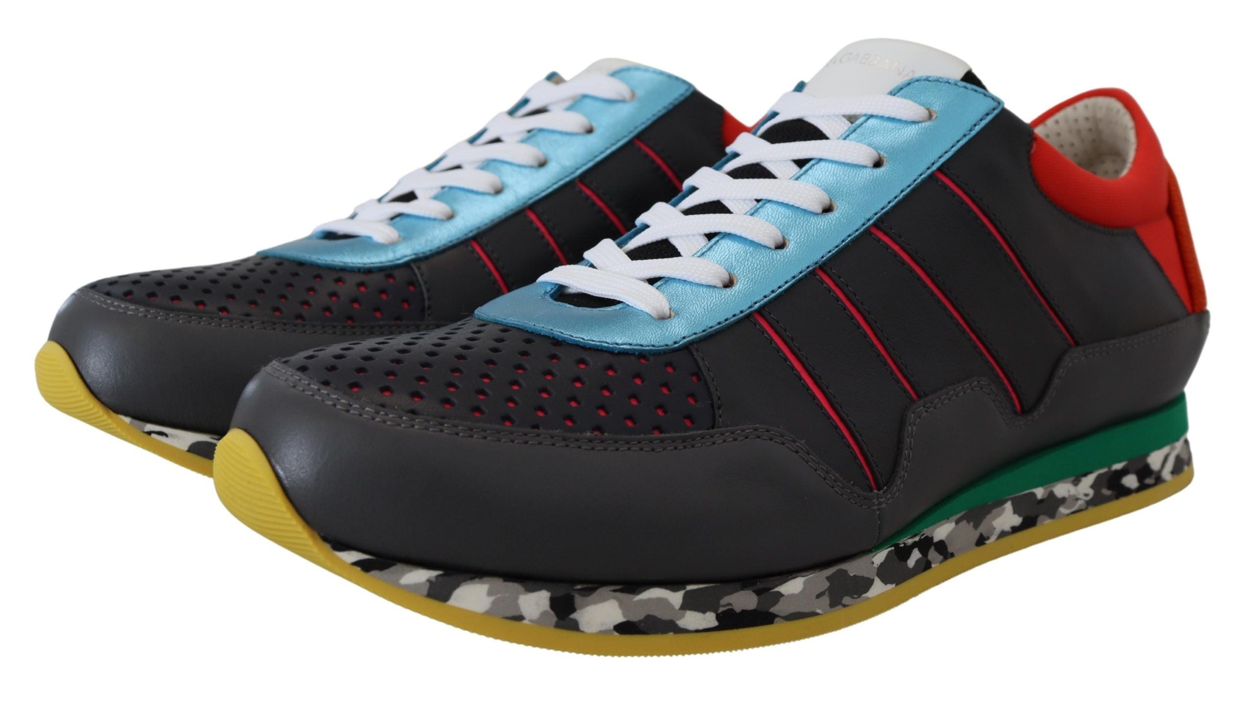 Multicolor Sport Low Top Shoes Sneakers - ventzia