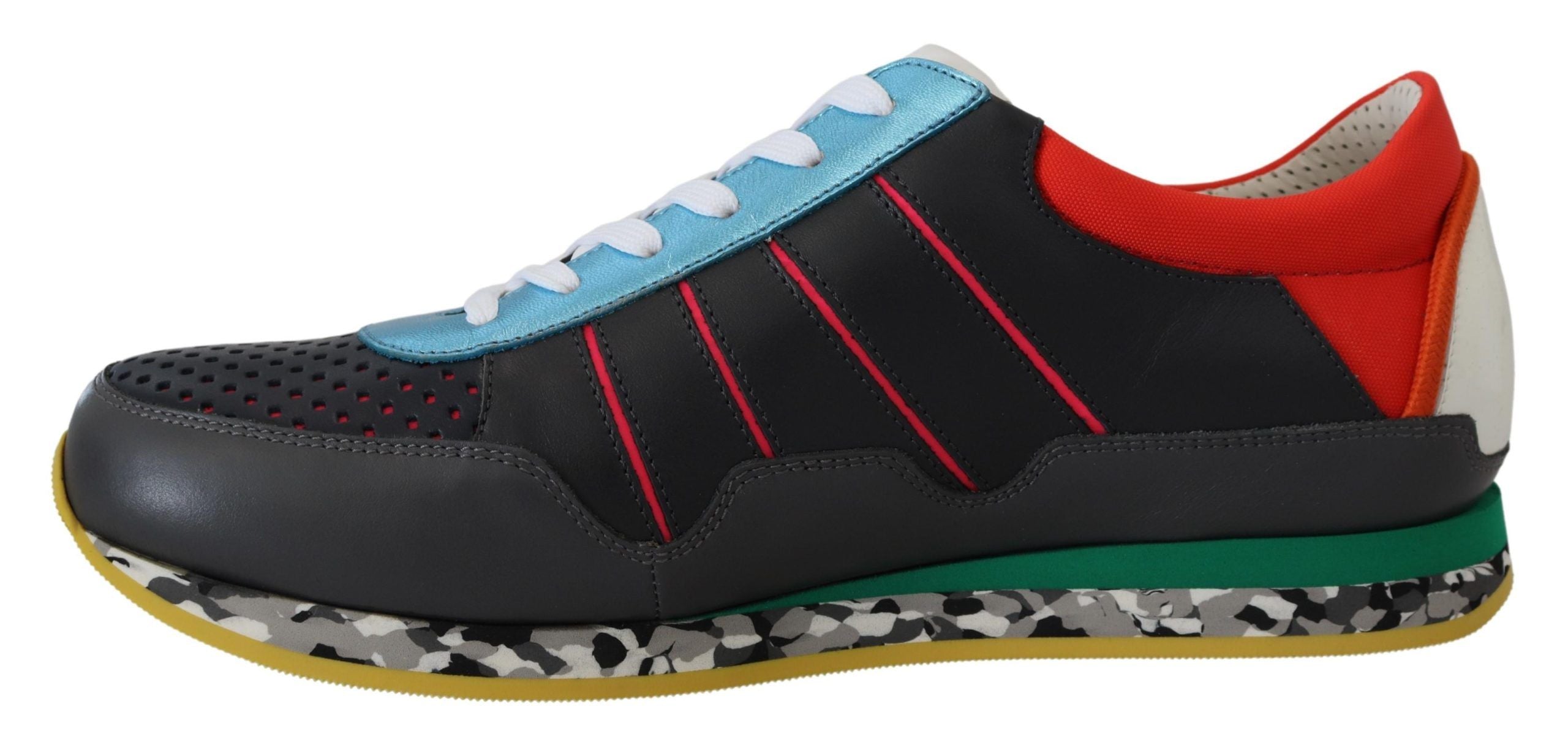 Multicolor Sport Low Top Shoes Sneakers - ventzia