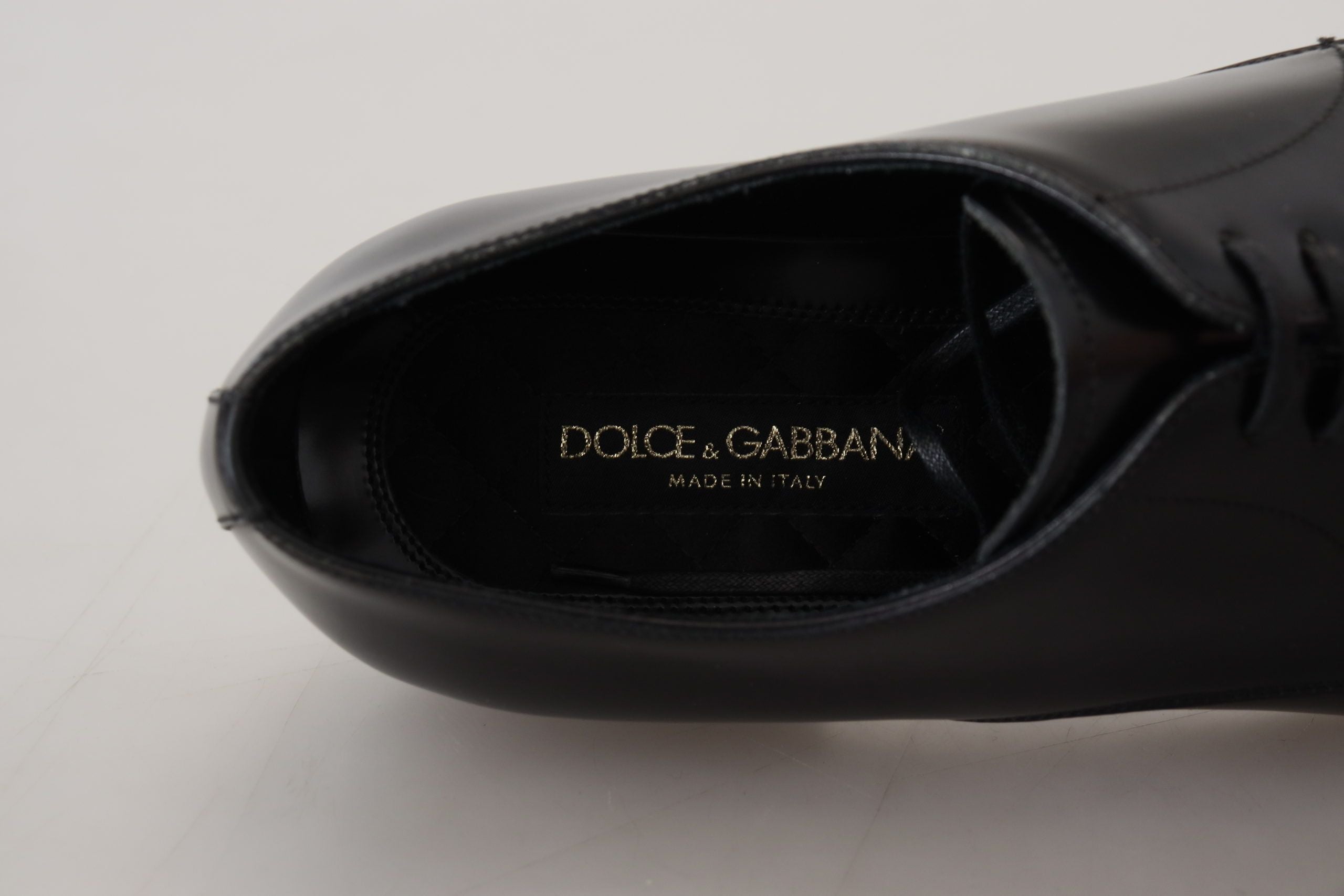 Black Leather Formal Dress Shoes - ventzia