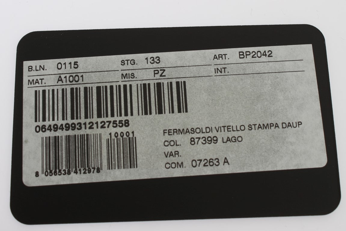 Elegant Green Leather Money Clip - ventzia