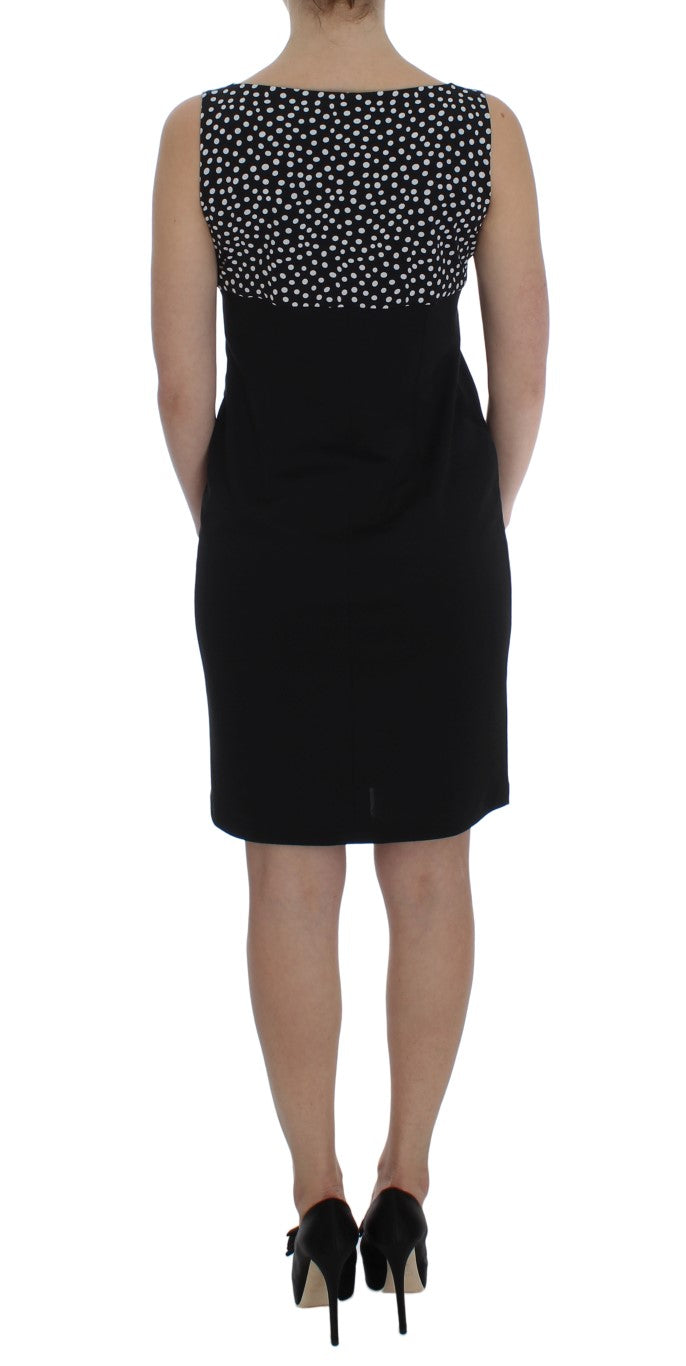 Chic Polka Dot Dress & Sweater Set - ventzia