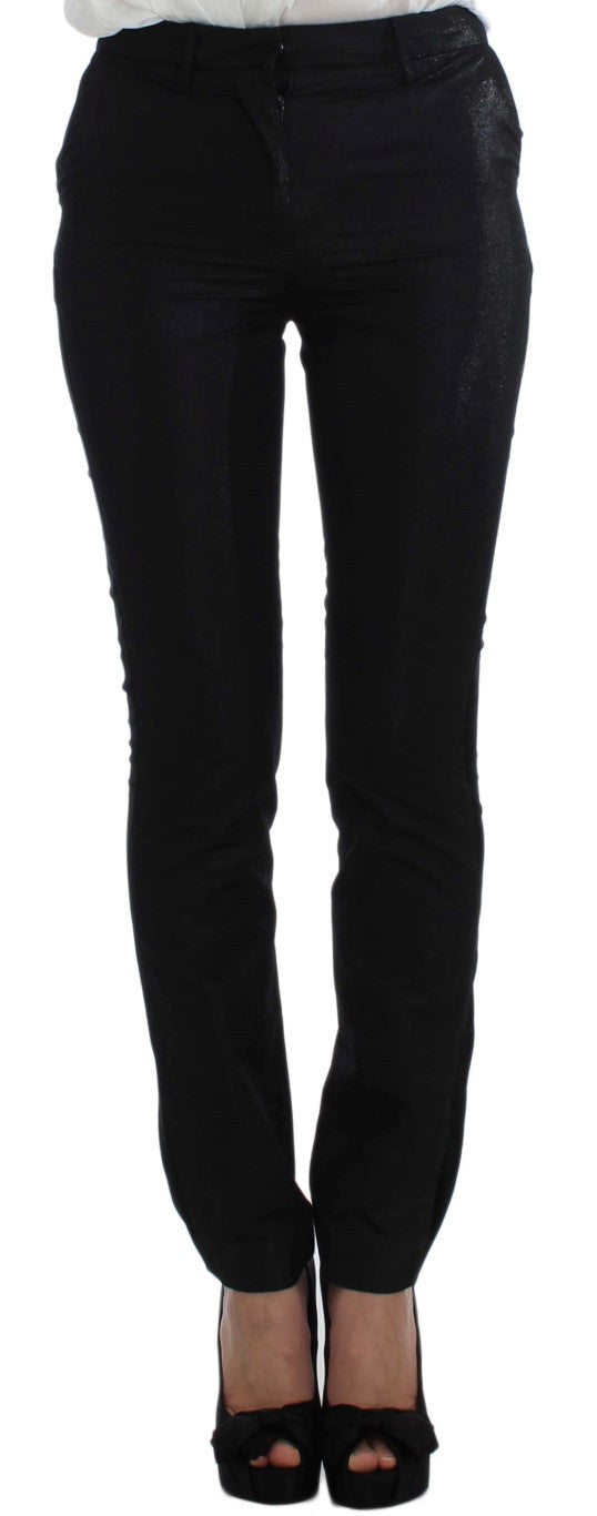 Elegant Three-Piece Black Pants Suit - ventzia