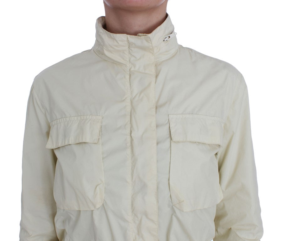Chic Beige Trench Jacket Coat - ventzia