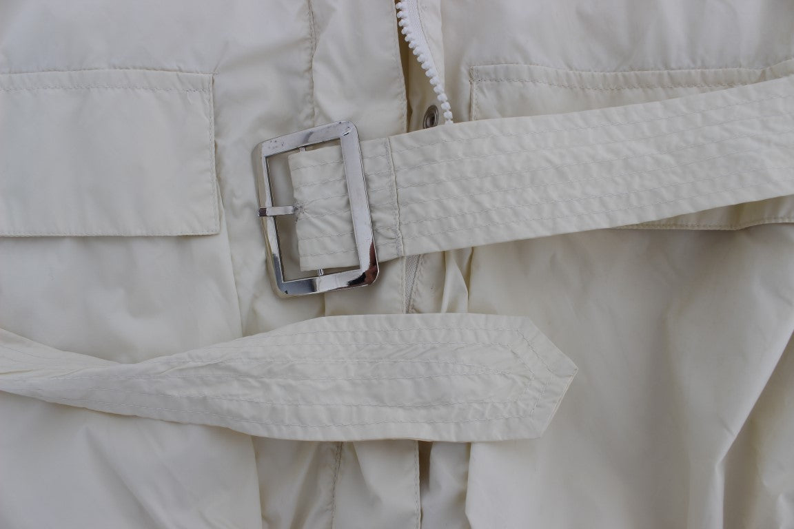 Chic Beige Trench Jacket Coat - ventzia