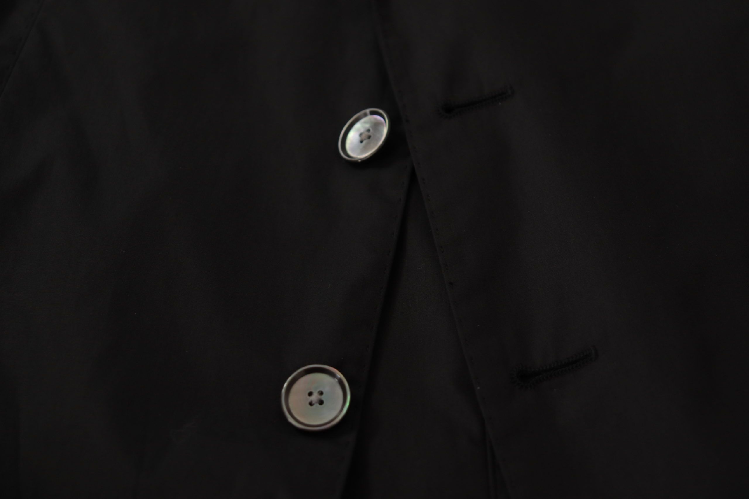 Black Single Breasted TAORMINA Breasted Blazer - ventzia