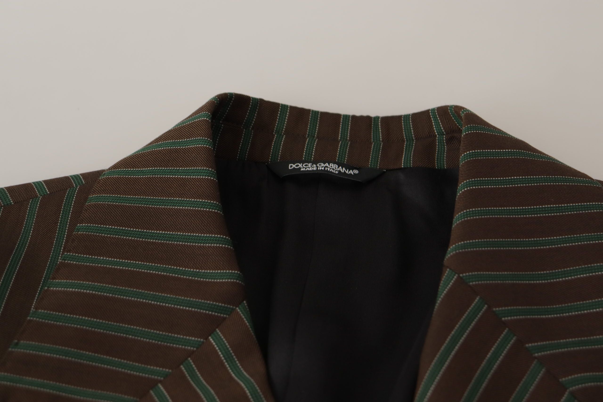 Multicolor Stripes Double Breasted Blazer - ventzia
