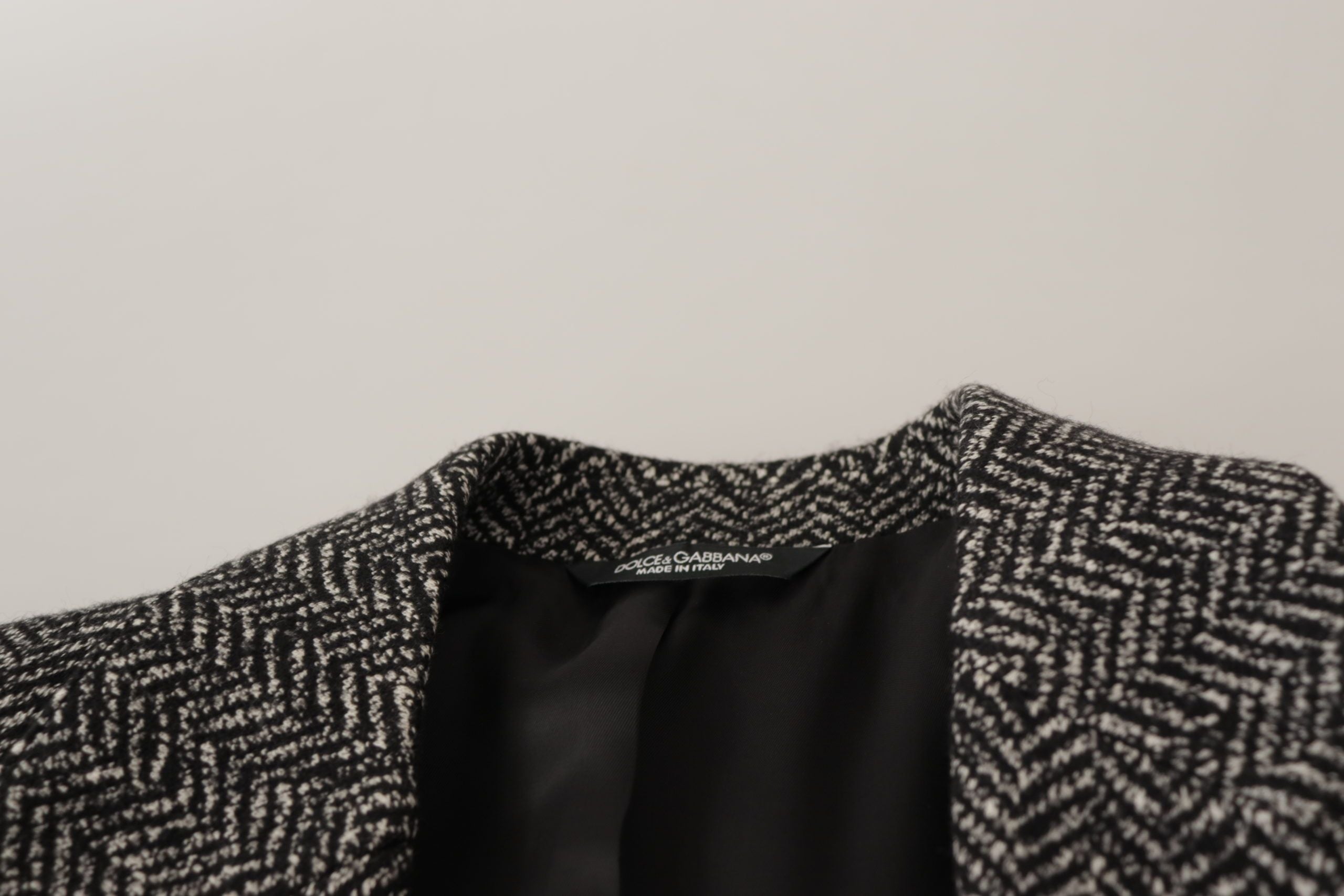 Gray Cotton Single Breasted Fantasy Blazer - ventzia