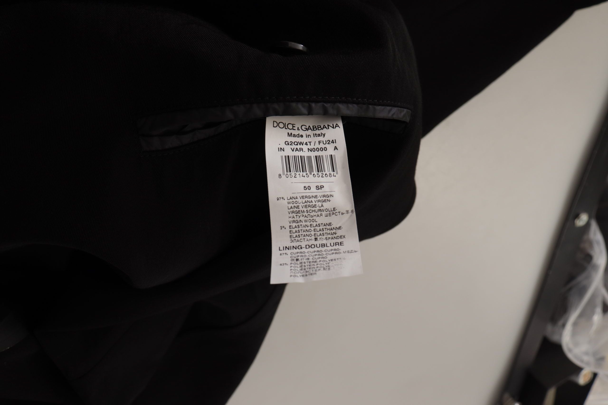 Black Wool Single Breasted Coat Blazer - ventzia