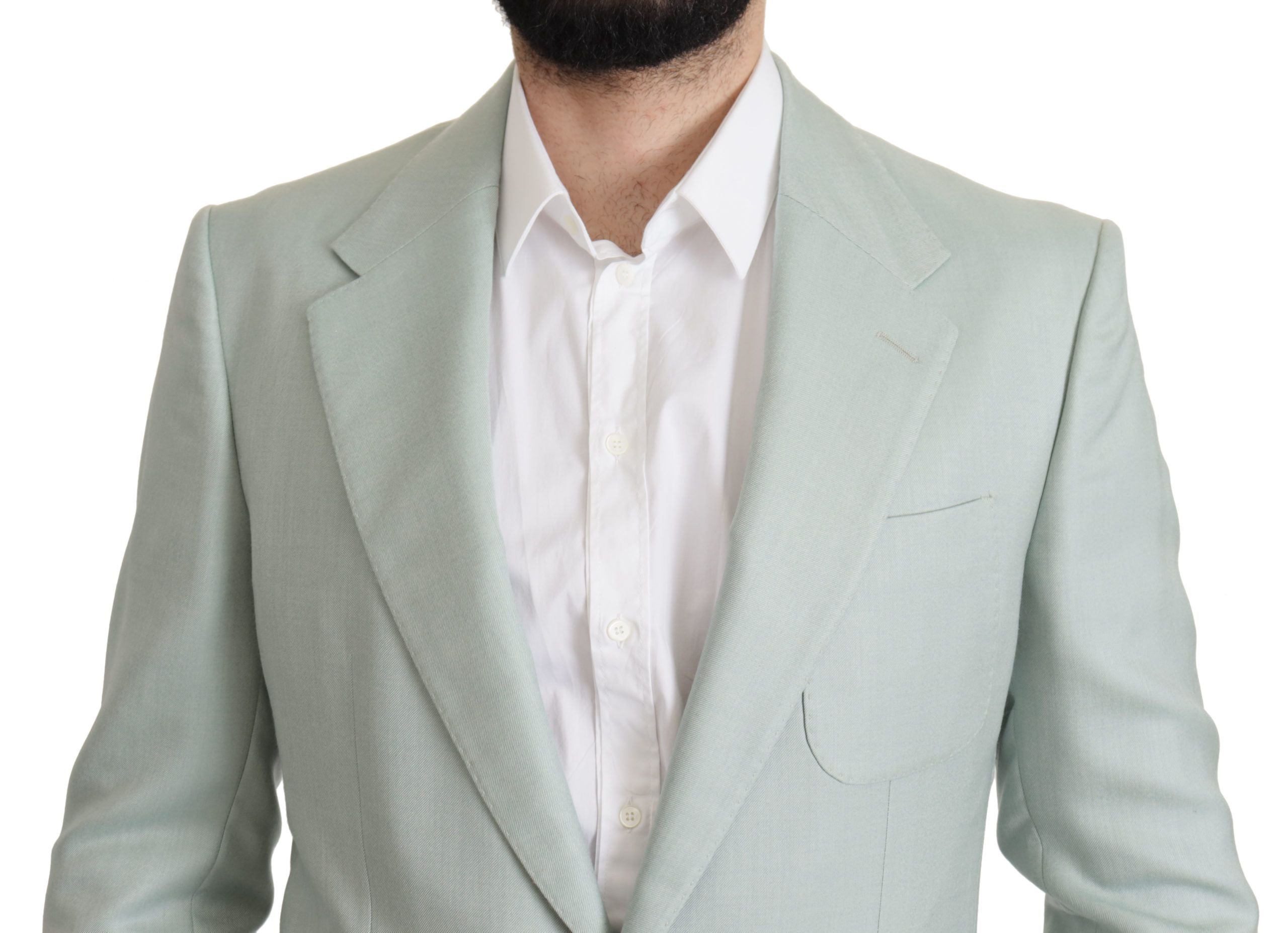 Green Cashmere Jacket Blazer Jacket - ventzia