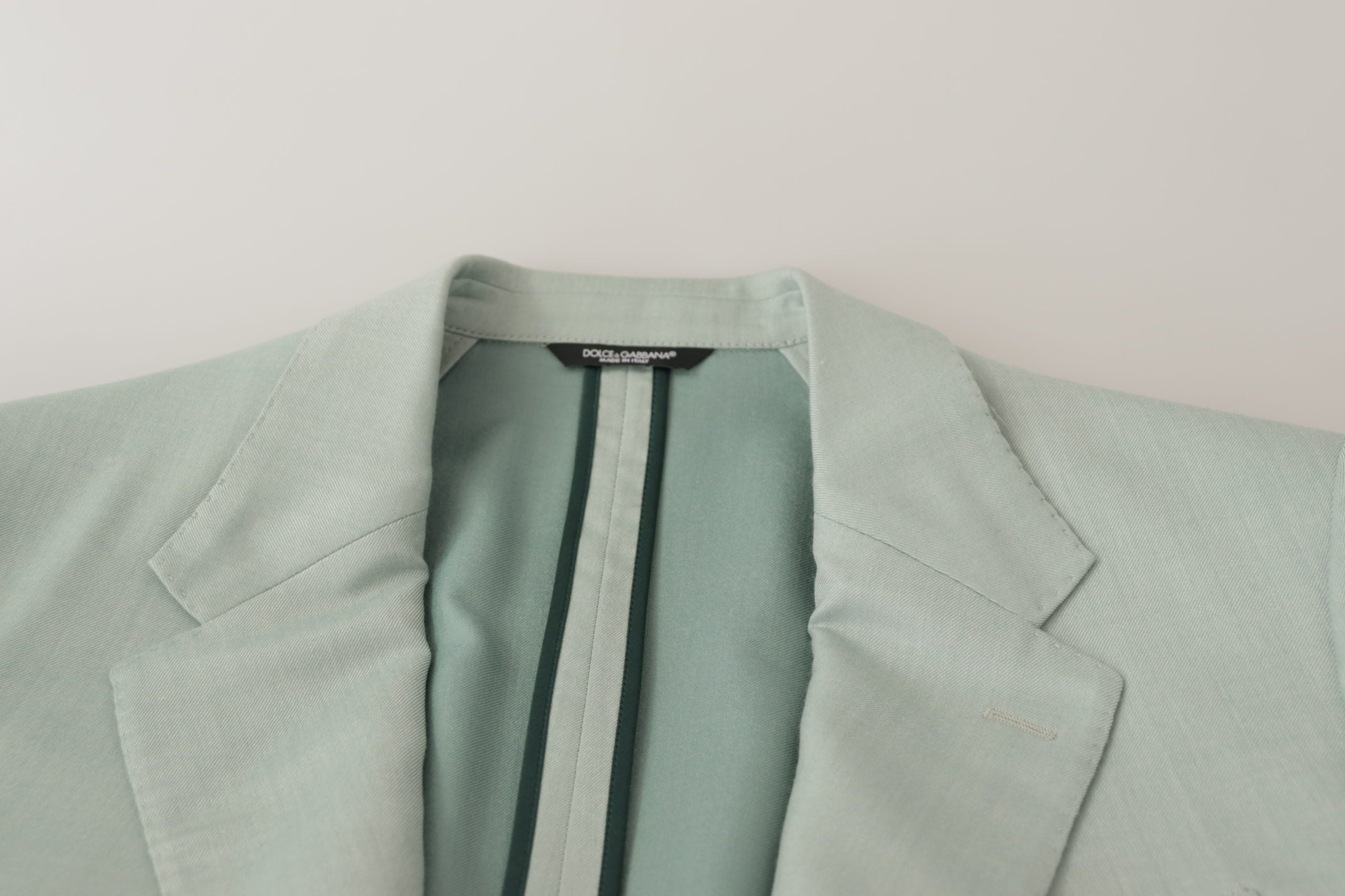 Green Cashmere Jacket Blazer Jacket - ventzia