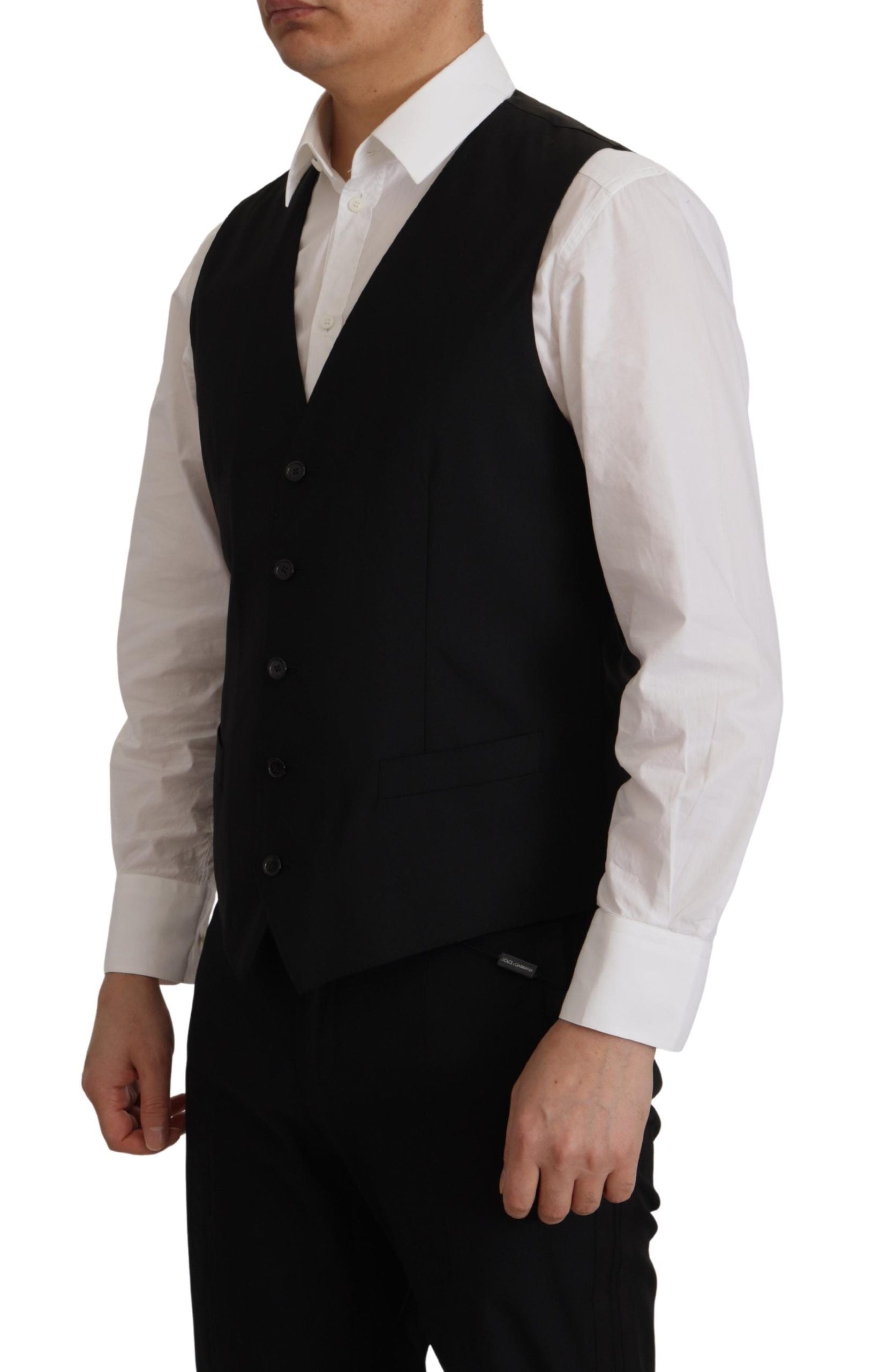 Black Jacket Vest 2 Piece MARTINI Blazer - ventzia