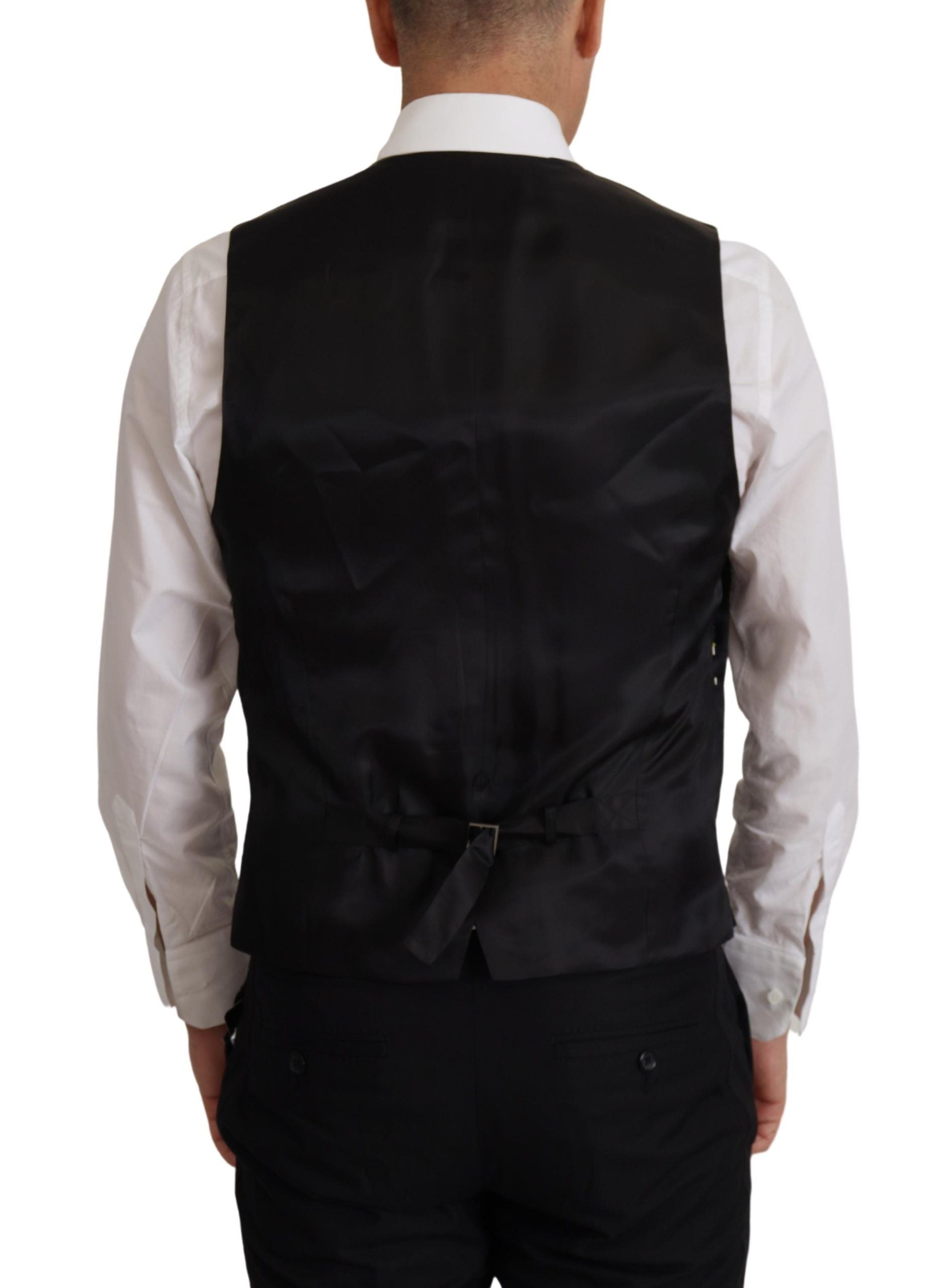 Black Jacket Vest 2 Piece MARTINI Blazer - ventzia