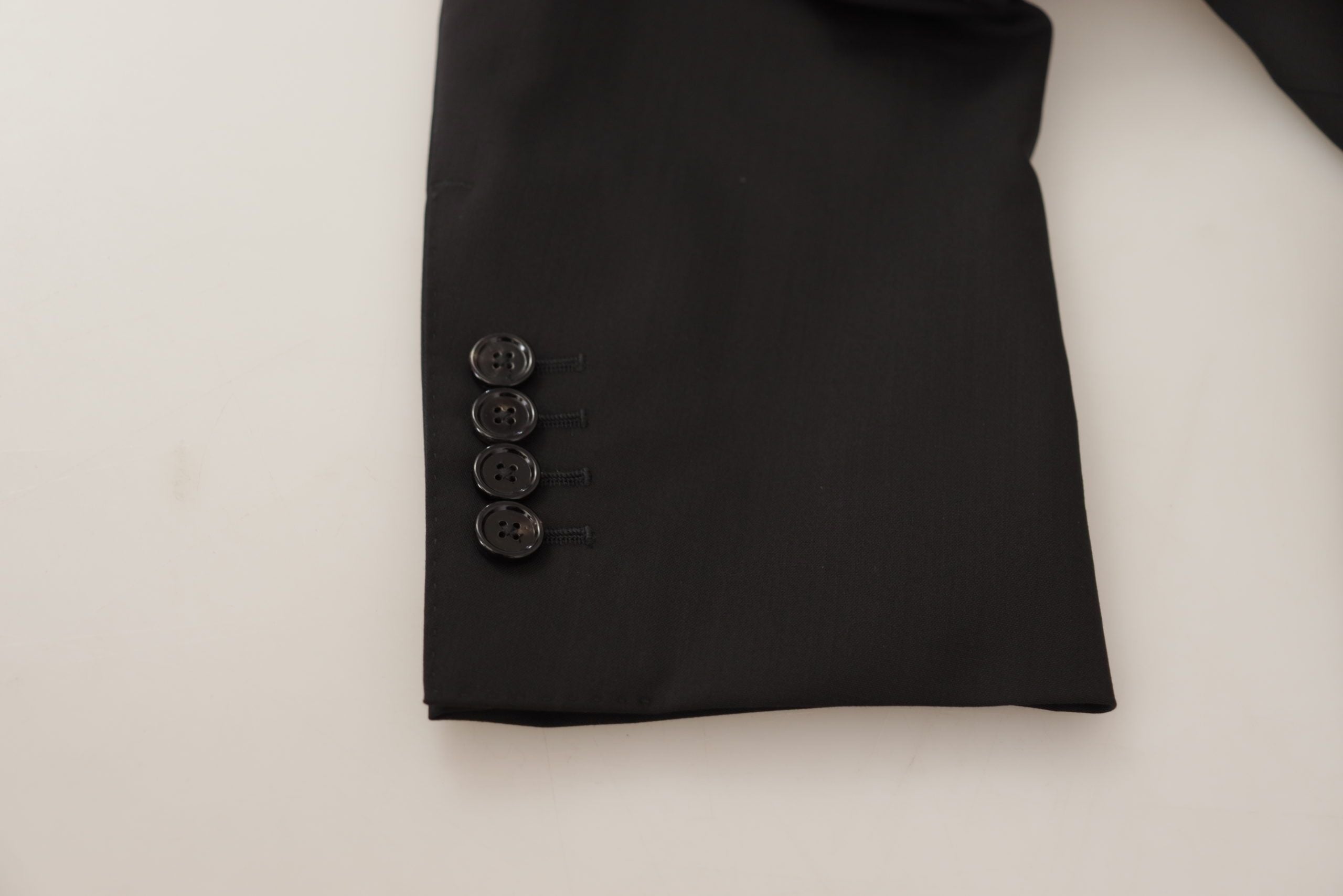 Black Single Breasted Jacket MARTINI Blazer - ventzia