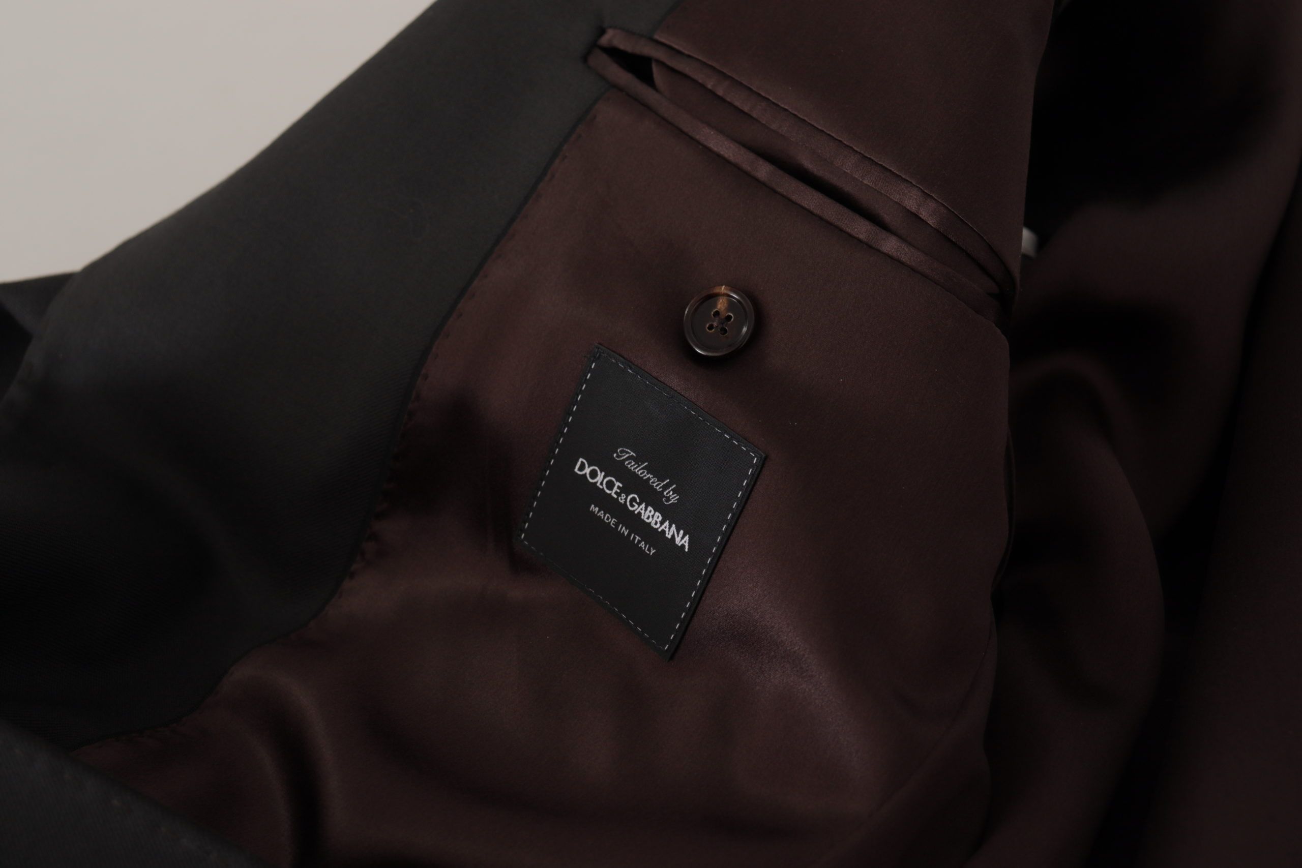 Black Wool Single Breasted Blazer v - ventzia