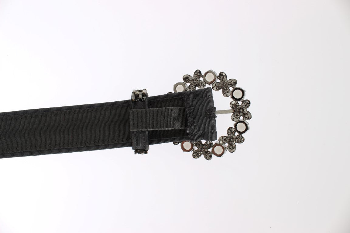 Embellished Sequined Wide Waist Belt - ventzia