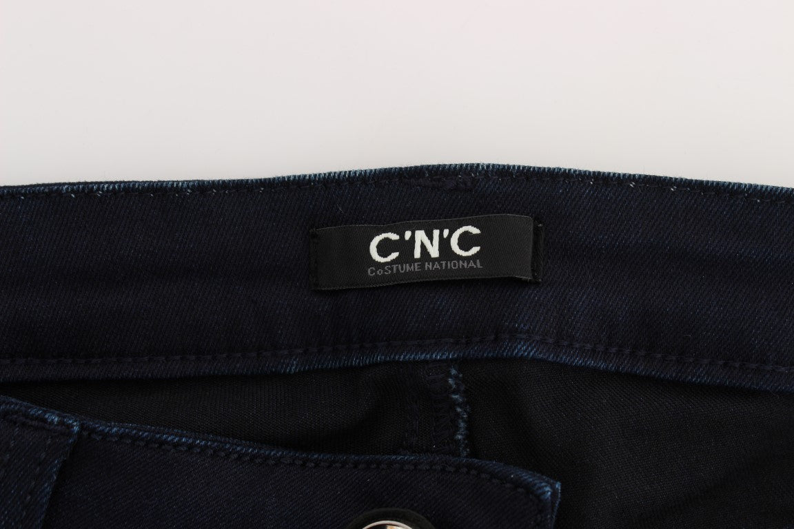 Chic Slim Fit Designer Denim Delight - ventzia