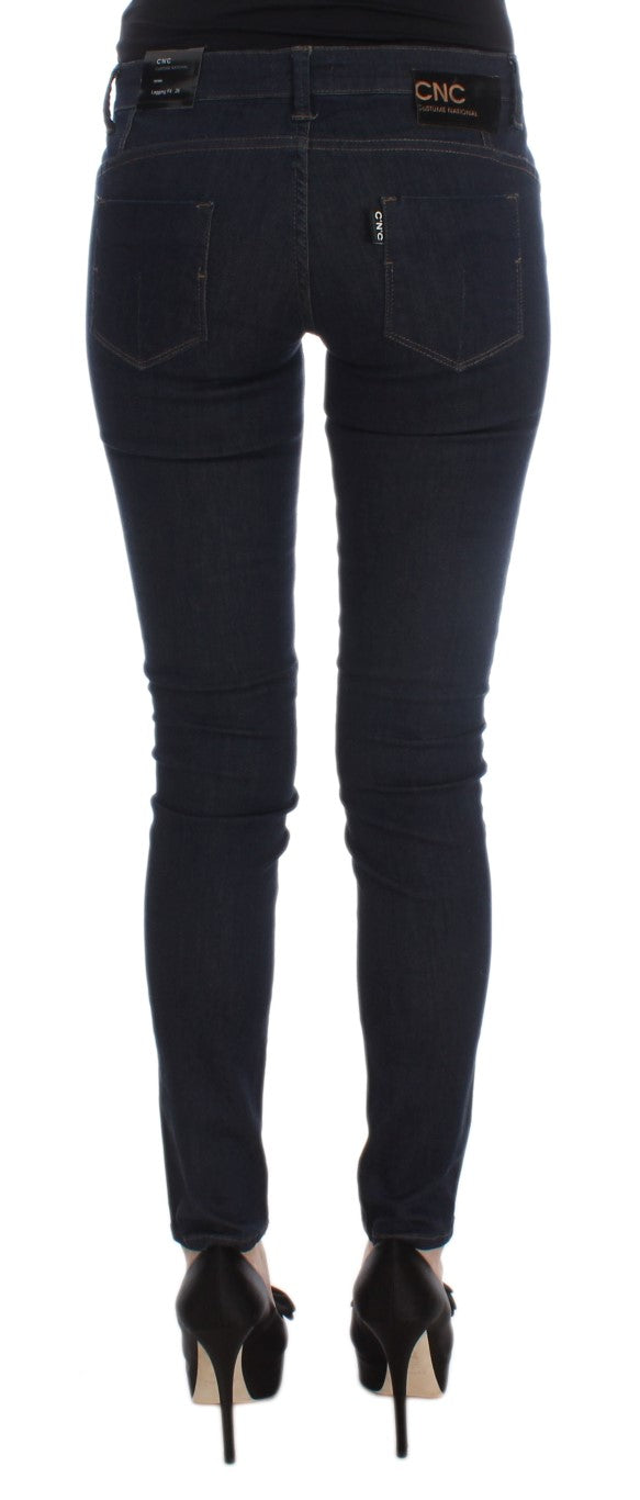 Sleek Slim Fit Designer Denim - ventzia