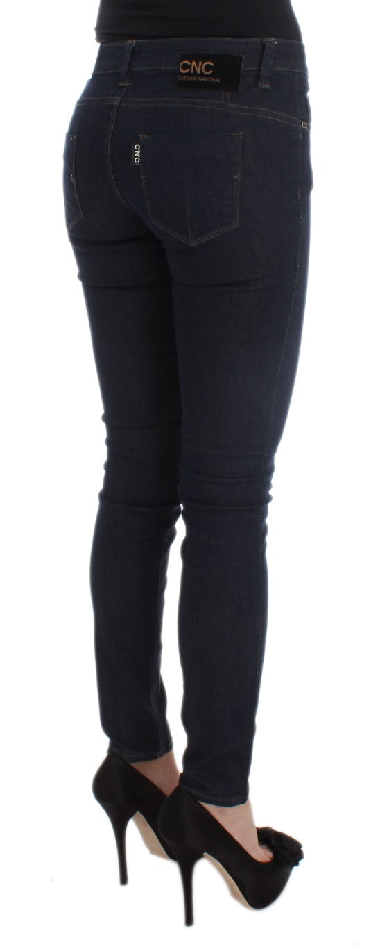 Sleek Slim Fit Designer Denim - ventzia