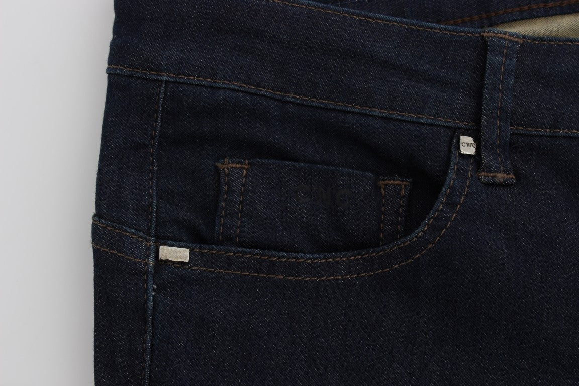 Sleek Slim Fit Designer Denim - ventzia