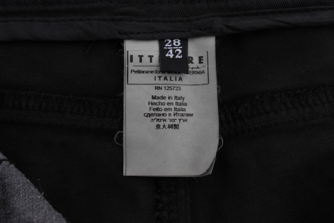 Chic Black Regular Fit Denim Jeans - ventzia