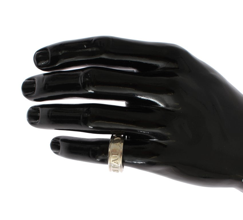 Silver Splendor Sterling Ring for Men - ventzia