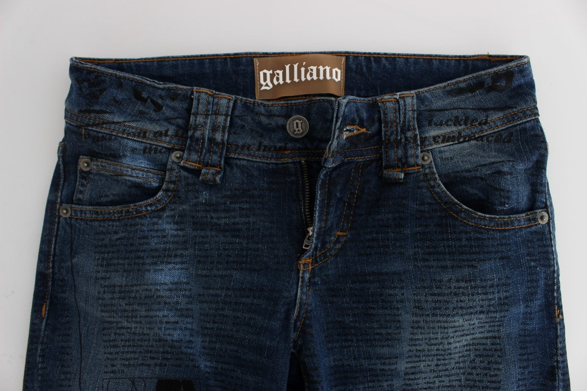 Elegant Slim Bootcut Denim Jeans - ventzia