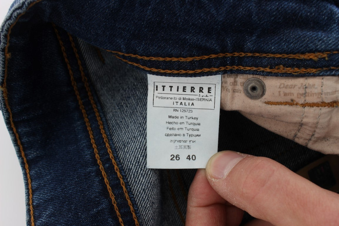 Elegant Slim Bootcut Denim Jeans - ventzia