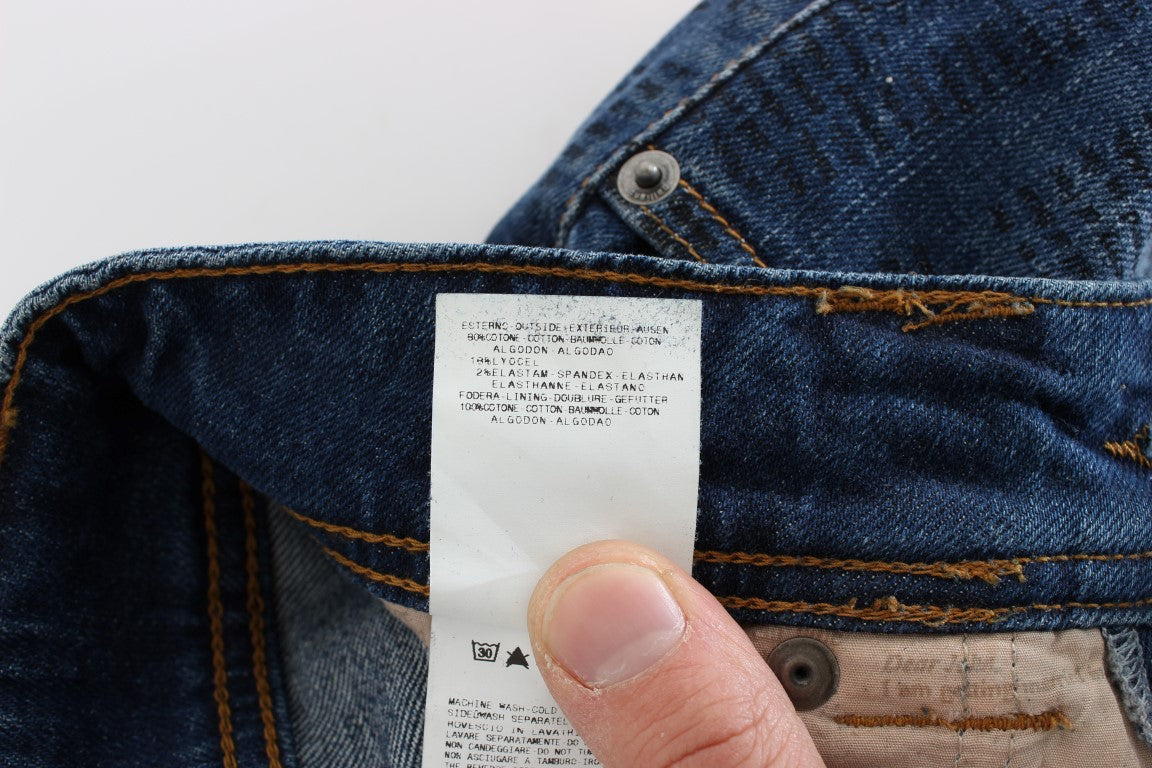Elegant Slim Bootcut Denim Jeans - ventzia