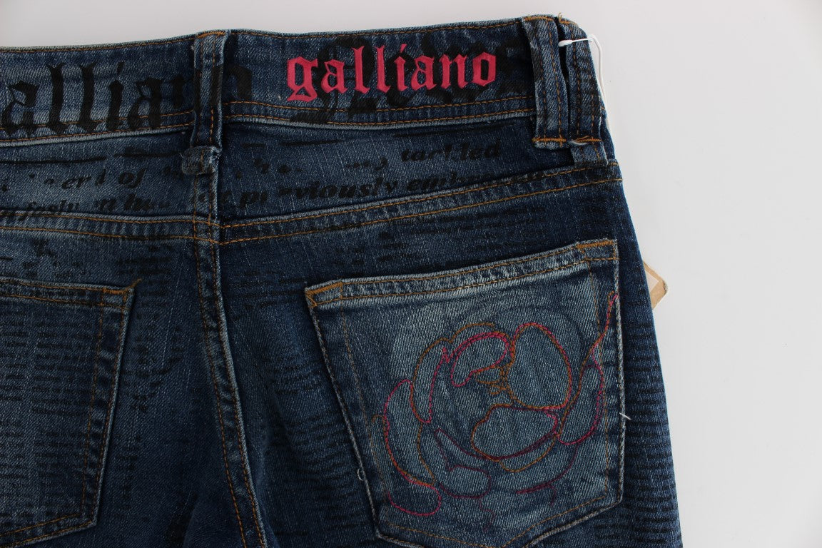 Elegant Slim Bootcut Denim Jeans - ventzia