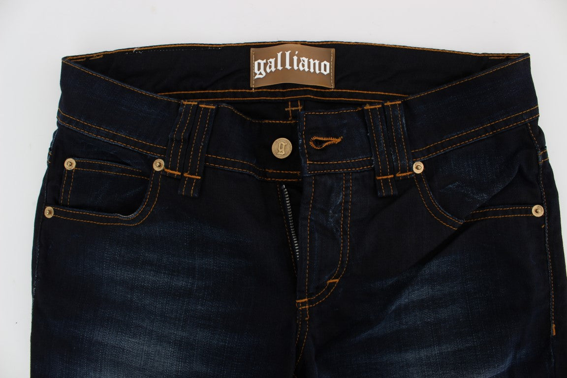 Elegant Slim Fit Designer Jeans - ventzia