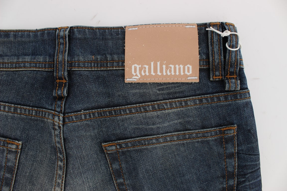 Chic Slim Fit Blue Jeans - ventzia