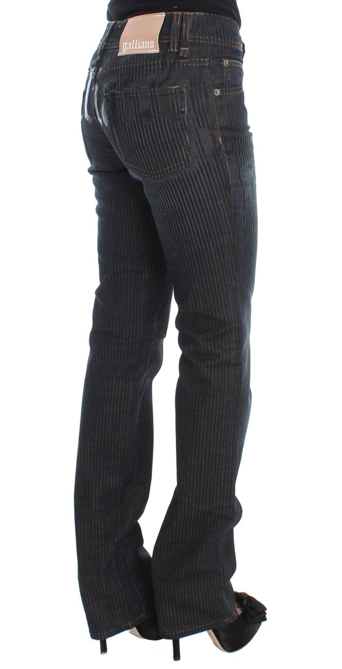 Chic Slim Fit Bootcut Designer Jeans - ventzia