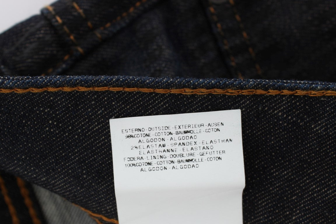 Chic Slim Fit Bootcut Designer Jeans - ventzia