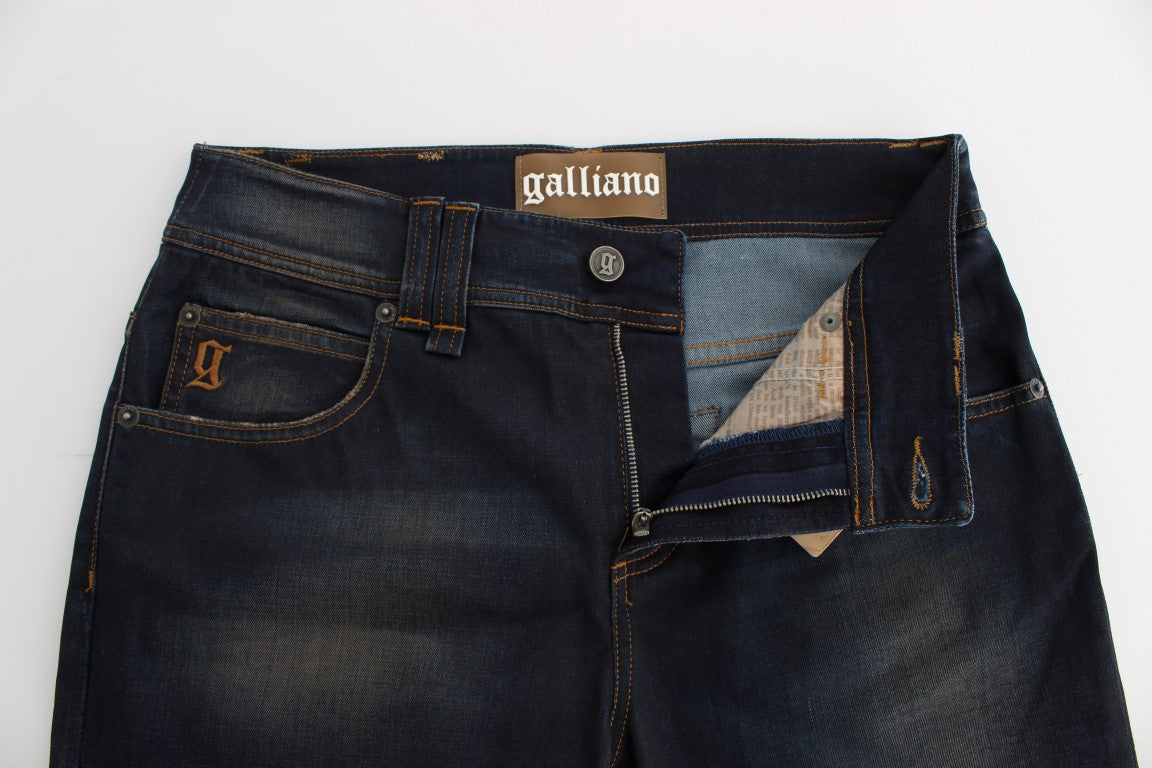 Chic Boyfriend Fit Blue Jeans - ventzia