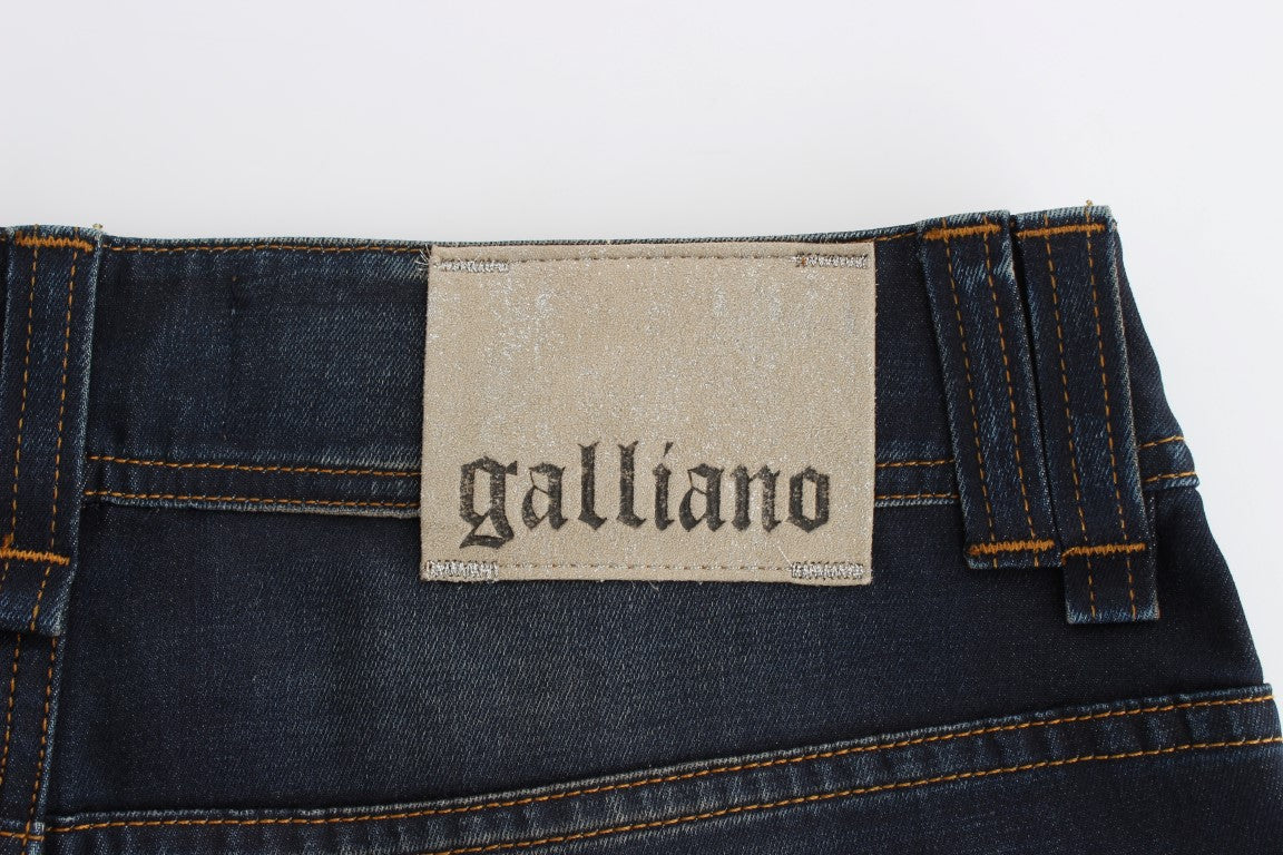 Chic Boyfriend Fit Blue Jeans - ventzia