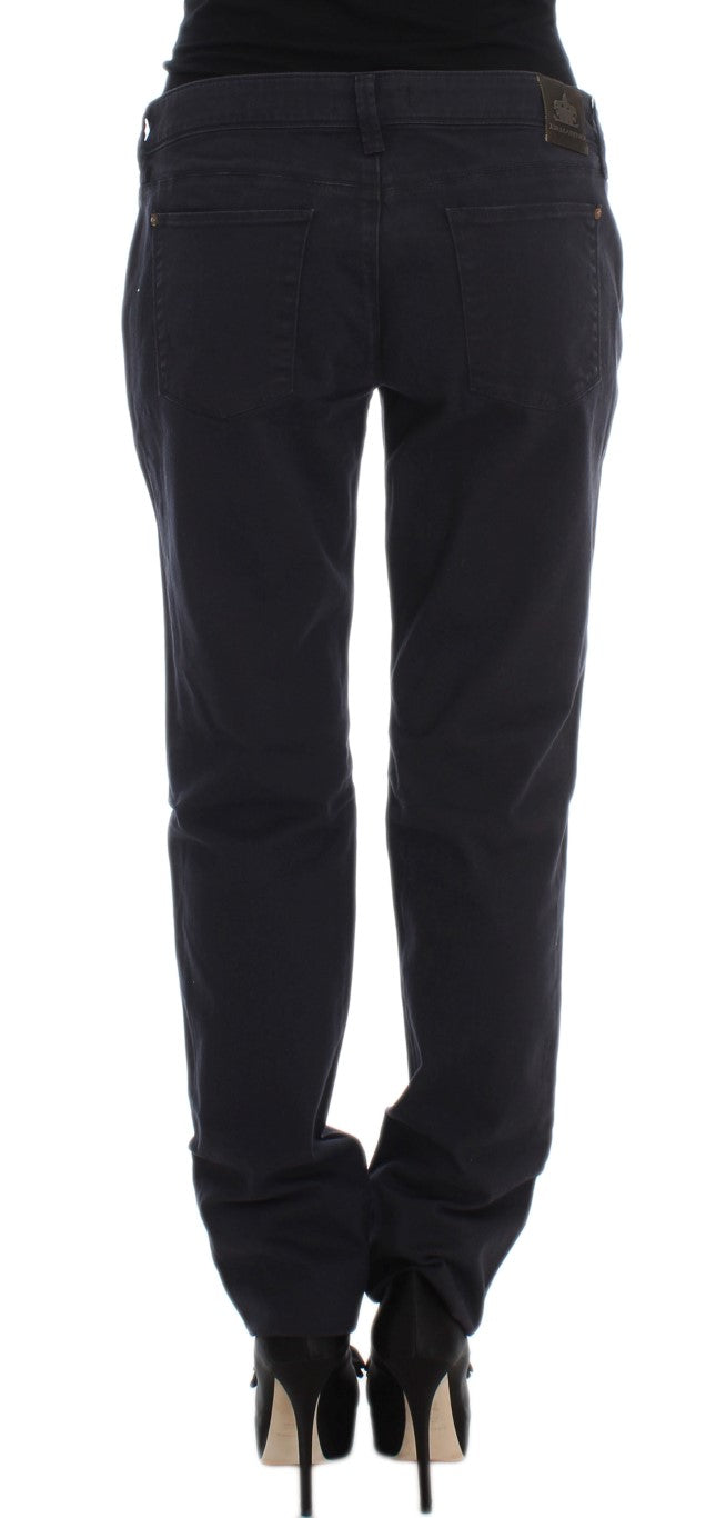 Chic Casual Fit Italian Designer Jeans - ventzia