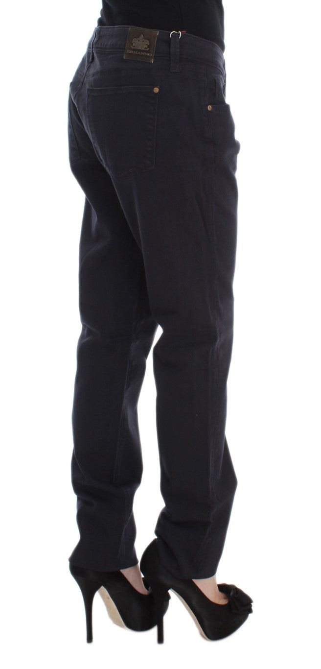 Chic Casual Fit Italian Designer Jeans - ventzia