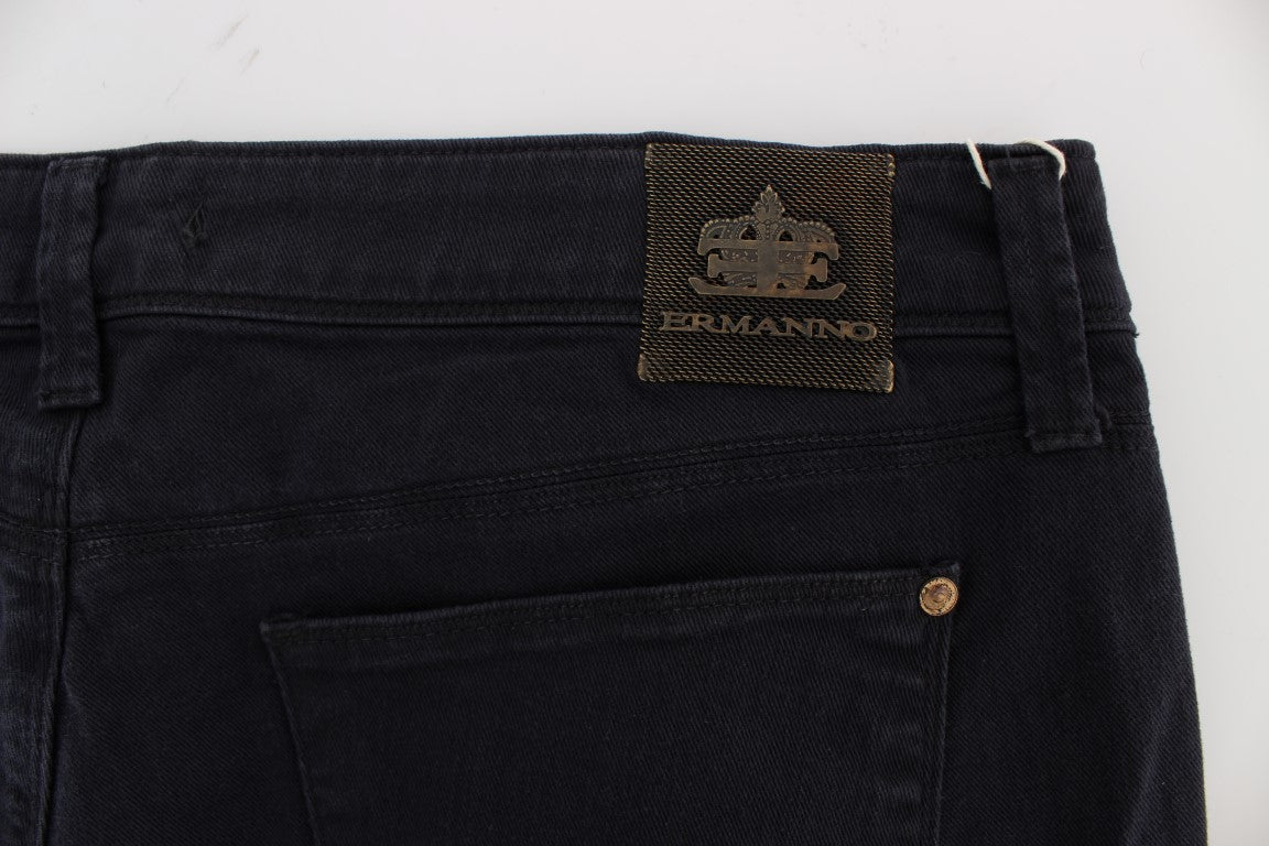 Chic Casual Fit Italian Designer Jeans - ventzia