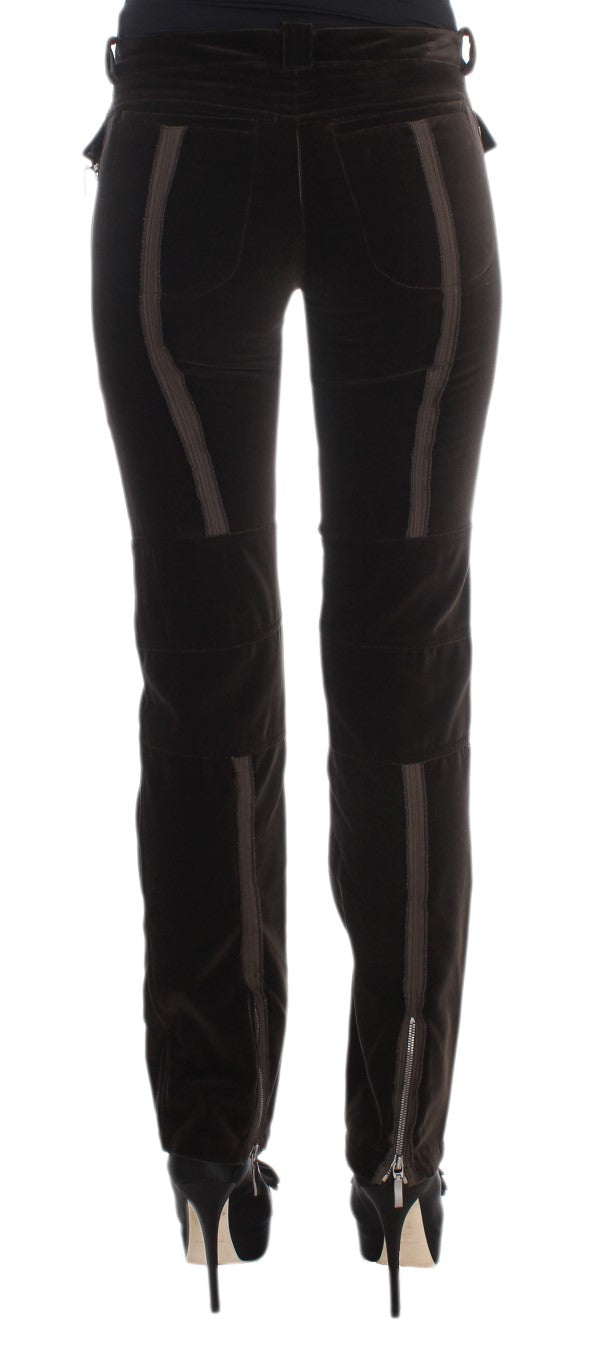Slim Fit Italian Cotton Pants - ventzia