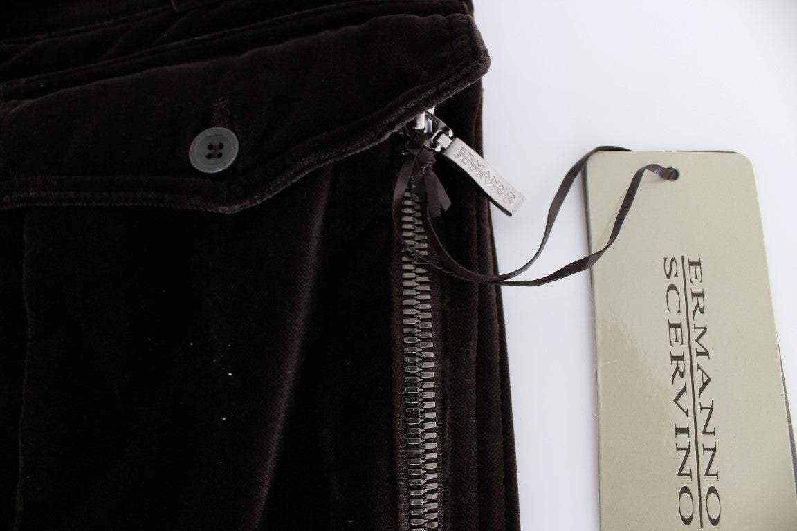 Slim Fit Italian Cotton Pants - ventzia