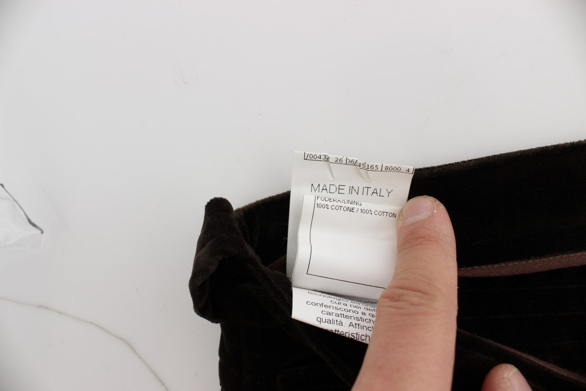 Slim Fit Italian Cotton Pants - ventzia