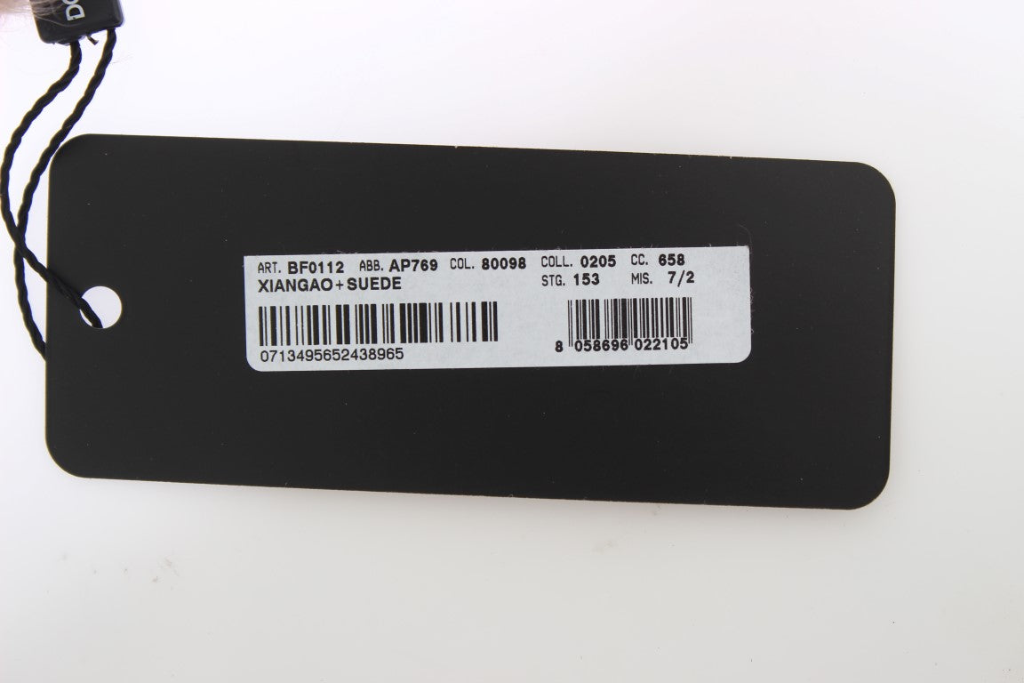 Elegant Beige Suede Elbow-Length Gloves - ventzia