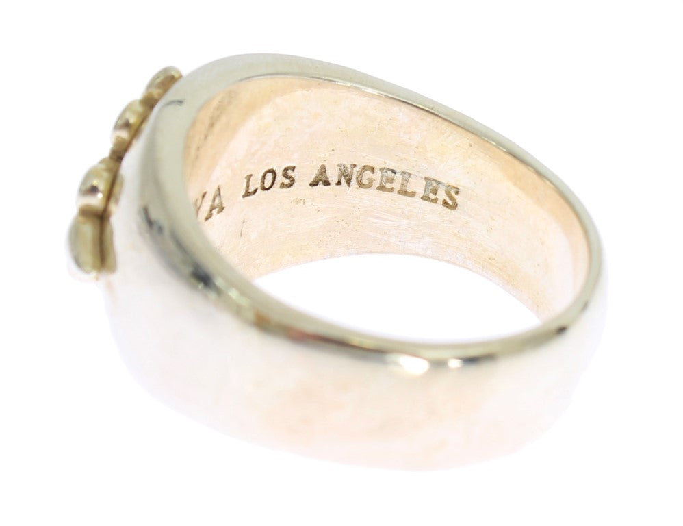 Silver Statement Mens Ring - ventzia